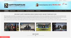 Desktop Screenshot of happytrampoline.com